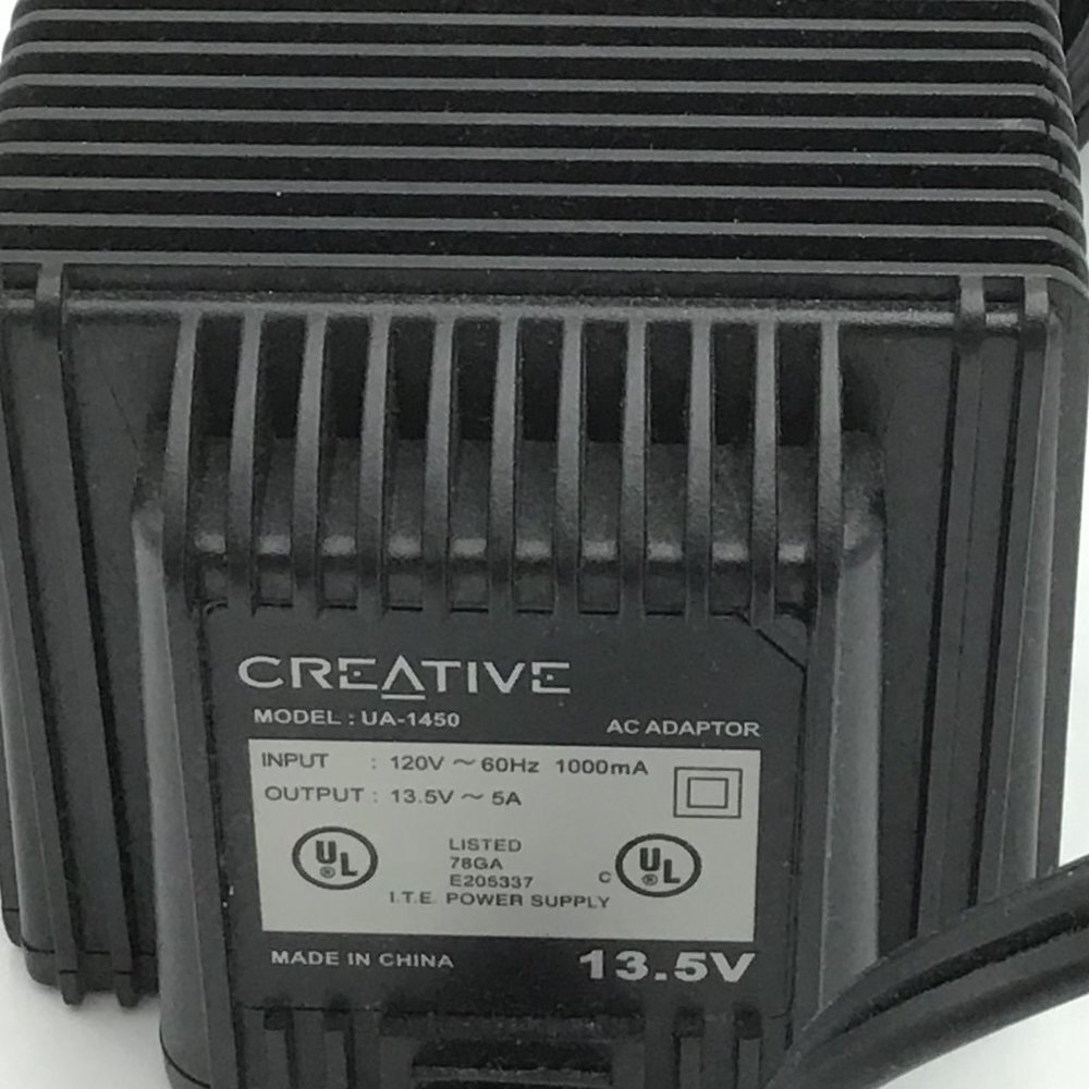 CREATIVE AC ADAPTOR, MODEL # UA-1450
